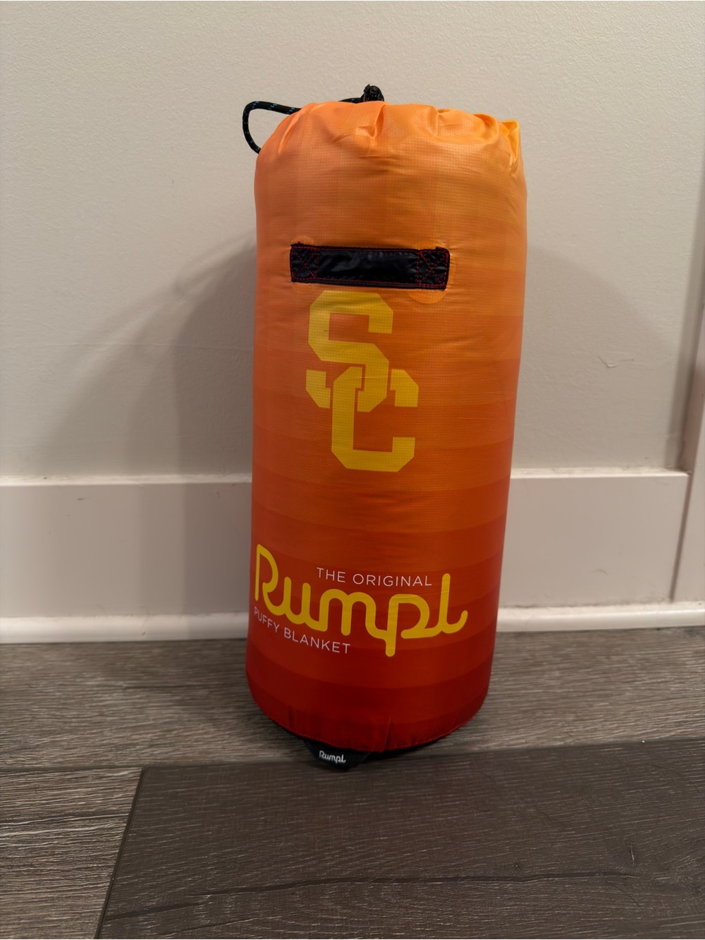 Rumpl Original Puffy Blanket Duffel - Orange